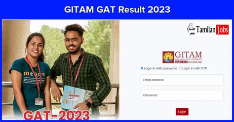 gitam gat 2023 results.